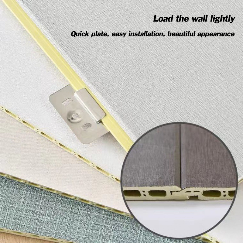 acoustic board pet polyester fiber artificial wood composite bamboo flexible natural wall cladding stone panels