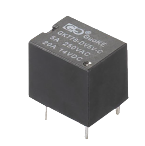 High Durability GKT78-12VDC-C 12V DC SPDT Silver Alloy Contacts 7A Switching for Automation and Control Systems Relay