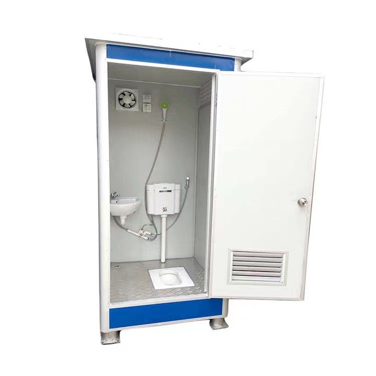 Ready made security cabin mobile toilets outdoor mobile portable toilet trailer shower cabin for sale