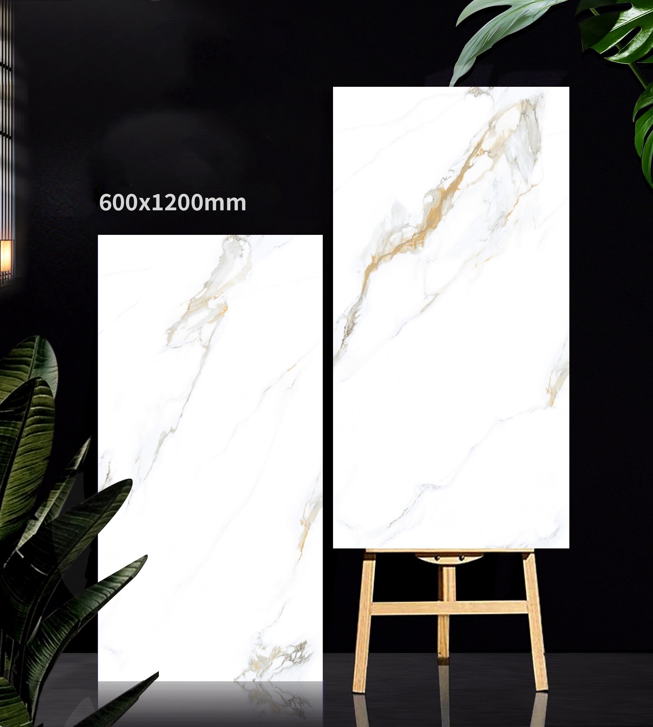 1200X600 Ceramic Tiles 60X120 For Porcelanato 60x120 Carreaux 600x1200 mm White Porcelain Tiles