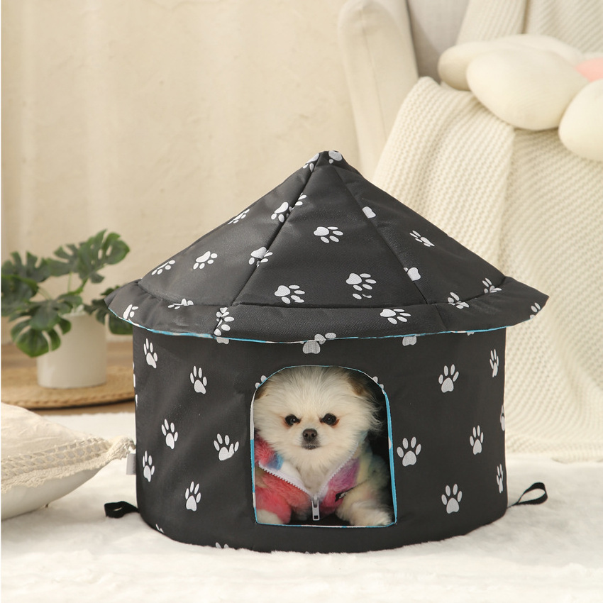 Factory Wholesale Outdoor Indoor High Quality Waterproof Pet Bed Foldable Winter Dog House