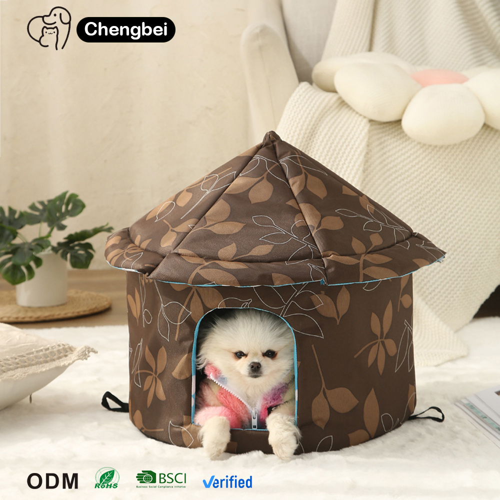 Factory Wholesale Outdoor Indoor High Quality Waterproof Pet Bed Foldable Winter Dog House