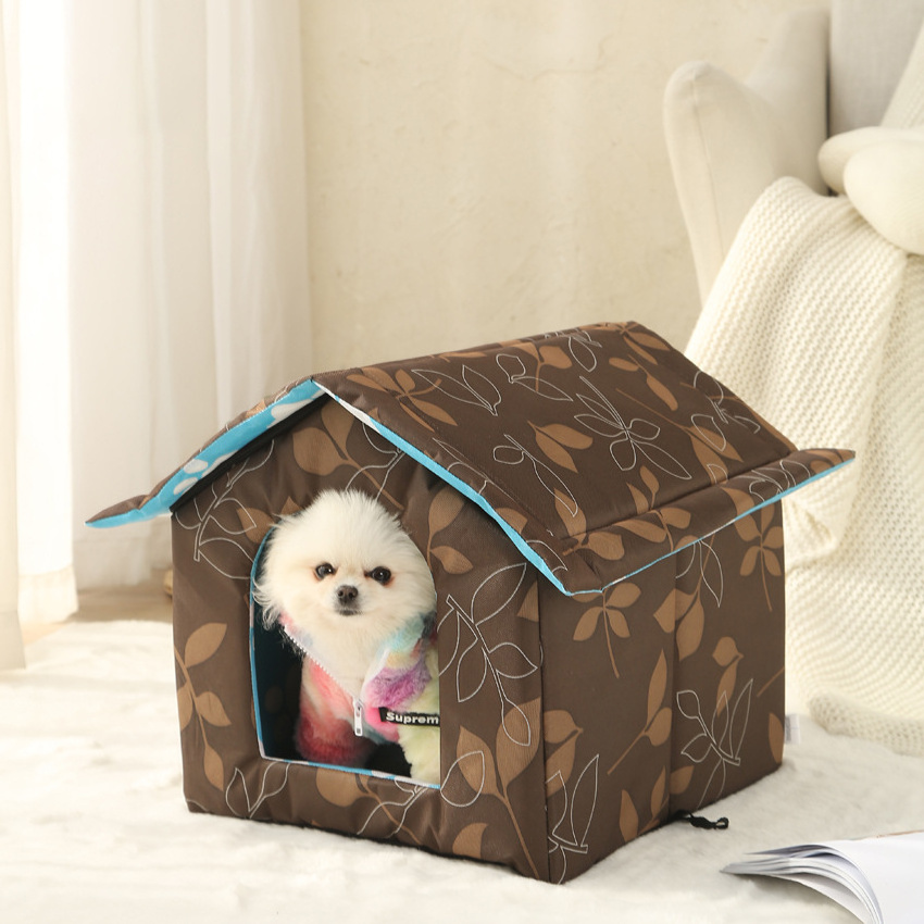 Factory Wholesale Outdoor Indoor High Quality Waterproof Pet Bed Foldable Winter Dog House