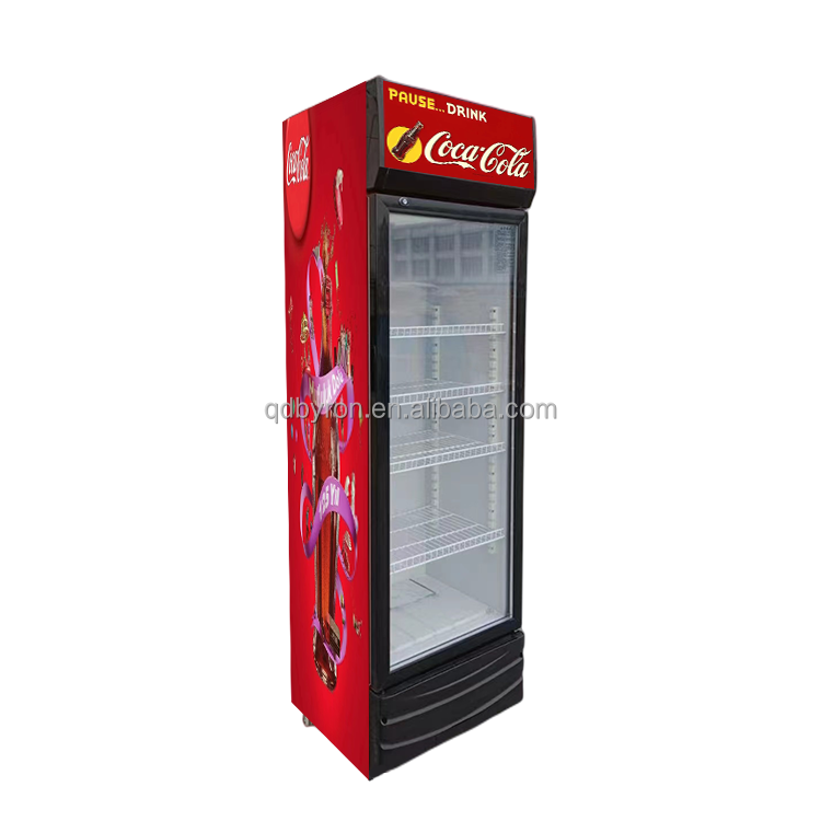 Wholesale Glass  Door Cola beverage beer display Fridge