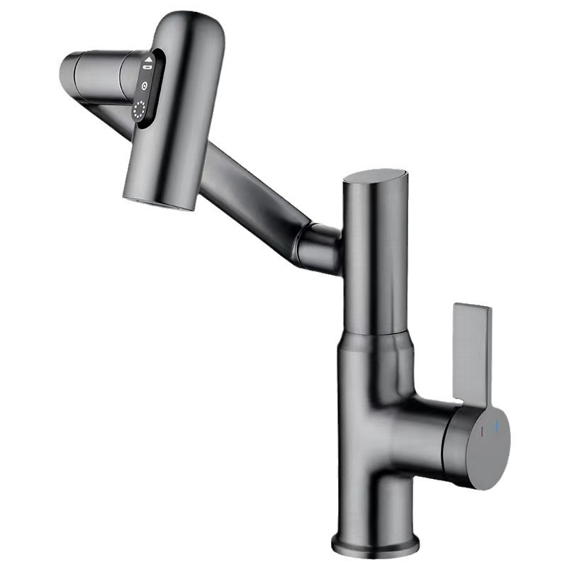 Multifunction universal 1080 degree faucet handle hot cold water mixer bathroom basin faucet