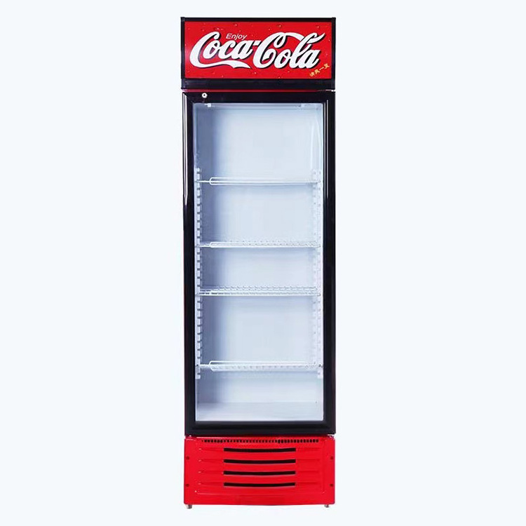 Wholesale Glass  Door Cola beverage beer display Fridge