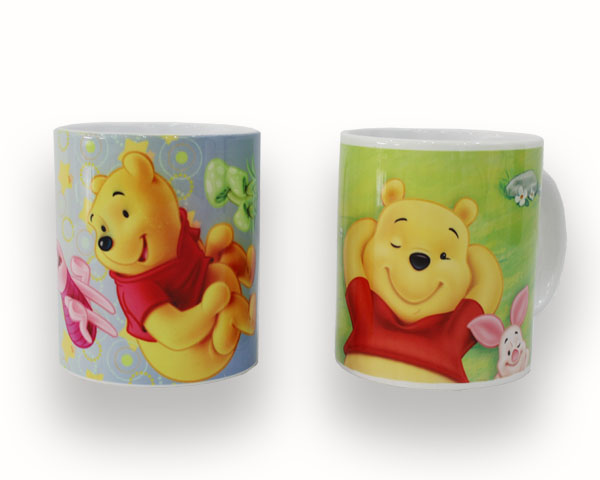 Wholesale 11 Oz Colorful Porcelain Print Tea Coffee Cup Custom Sublimation Blank White Ceramic Mug