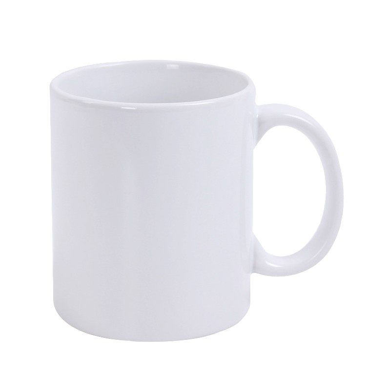 Wholesale 11 Oz Colorful Porcelain Print Tea Coffee Cup Custom Sublimation Blank White Ceramic Mug