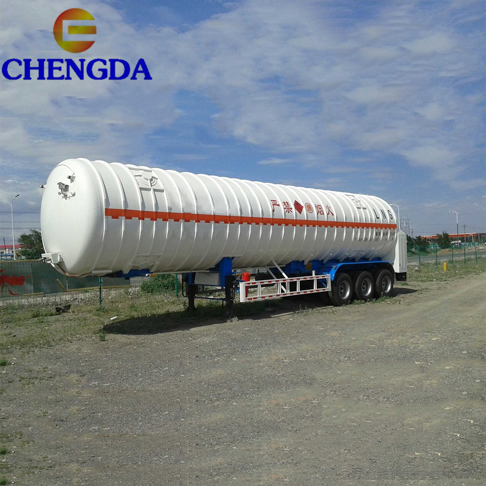 Chengda 3 4 Axle Oil Tanker Trailer  LPG/LNG/CNG Tanker Truck Chemical Liquid Tank Truck Semi Trailers For Sale