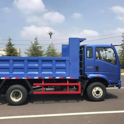 Truck Dump Truck Howo 4*2 6 Wheels Diesel Engine Euro 2 LHD/RHD 8 Tons Small Cargo Light Dump Truck For Sale