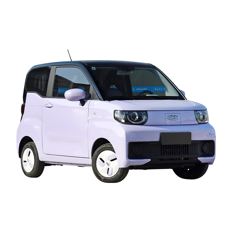 Electric Mini Car Chery QQ Ice Cream 3-door 4-seater Mini EV Passenger Vehicles Cheap Mini Cars For Adult