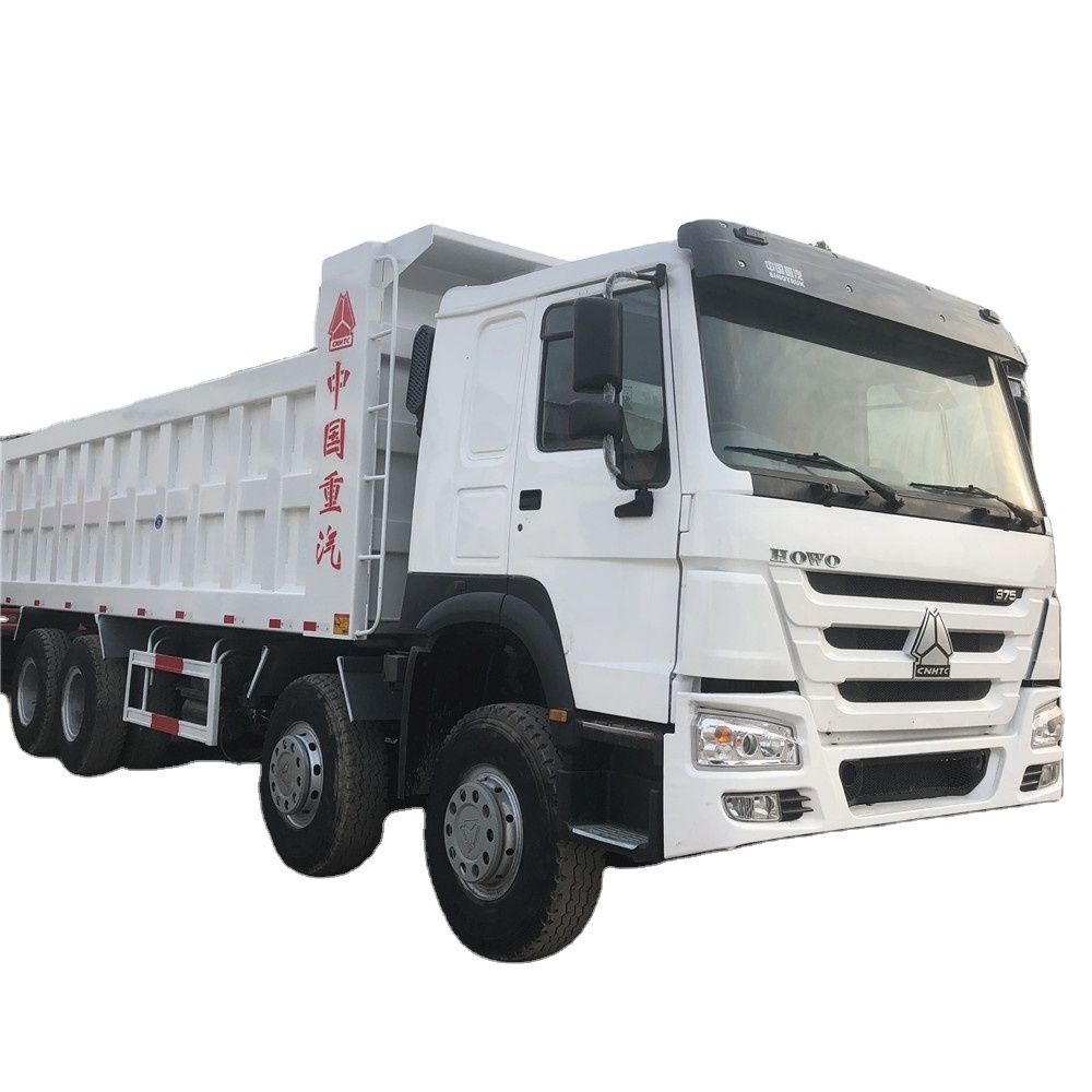 Used 12 wheeler 8x4 brand used sinotruck cargo truck tipper truck for sale in nigeria