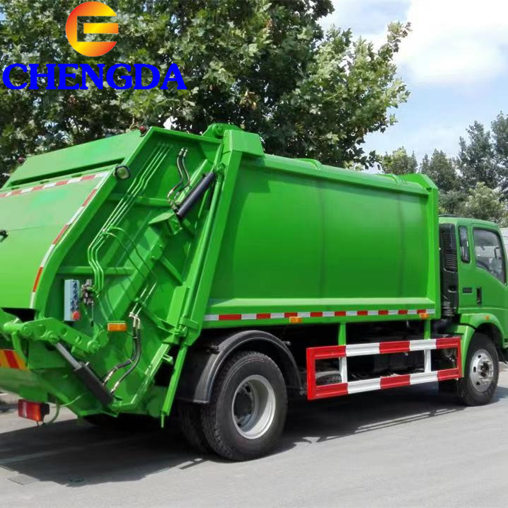 Howo Mini Compressed Garbage Compactor Truck Price