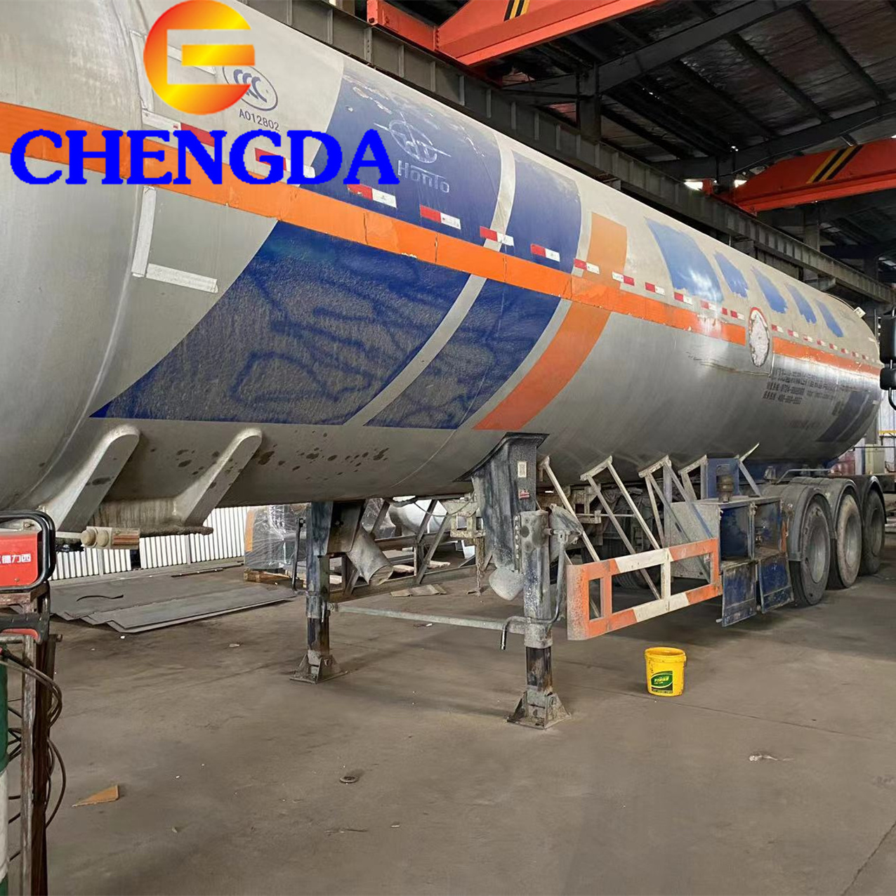 Pressure Vessels Used LPG Gas Tanker Semi Trailer Truck For Sale