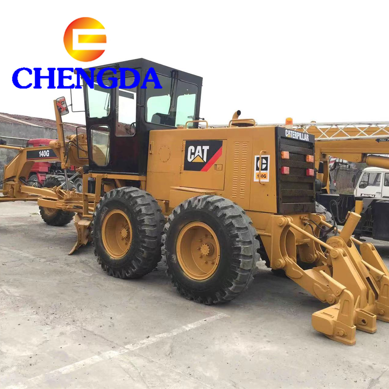 Used Wheel Motor Grader 12G 14G 140G 140H 140K  Road Grader For CAT