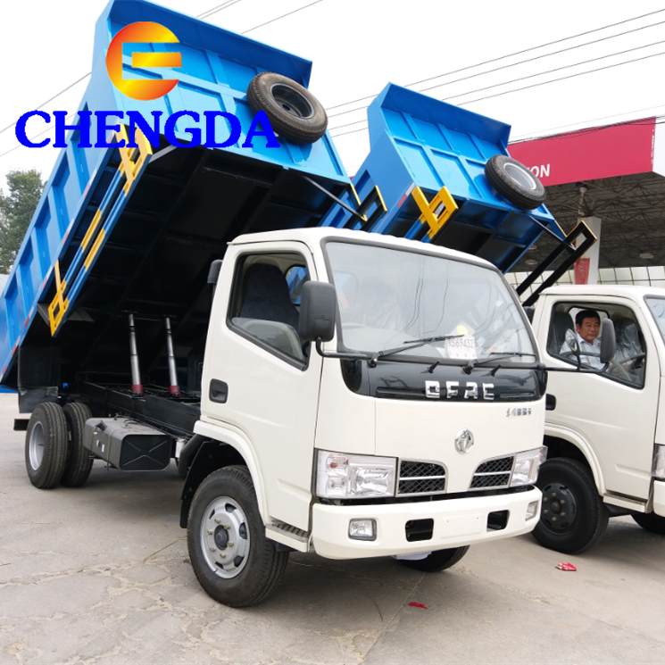 New Dongfeng Mini Light Dump Truck 3 Ton For Sale