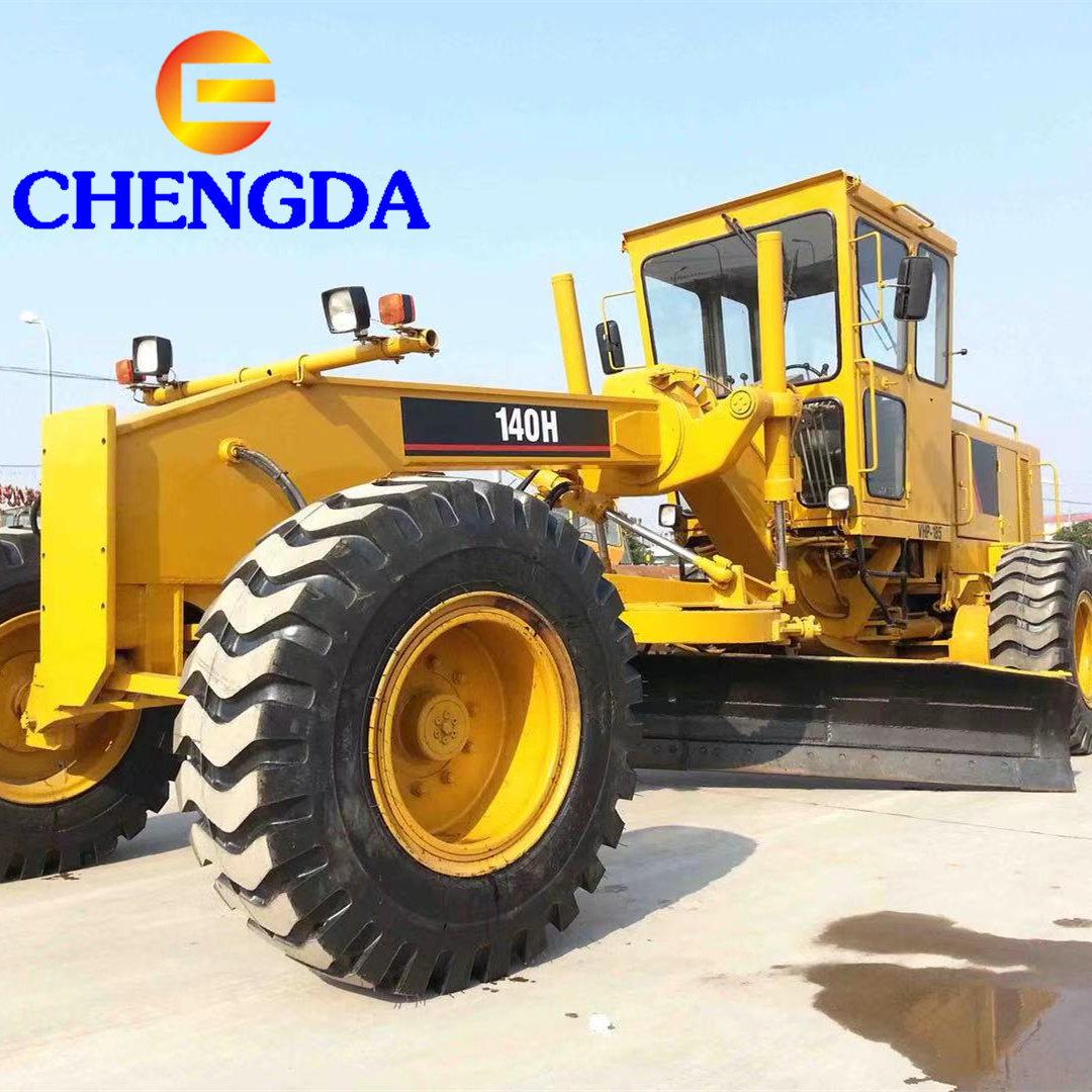 Used Wheel Motor Grader 12G 14G 140G 140H 140K  Road Grader For CAT