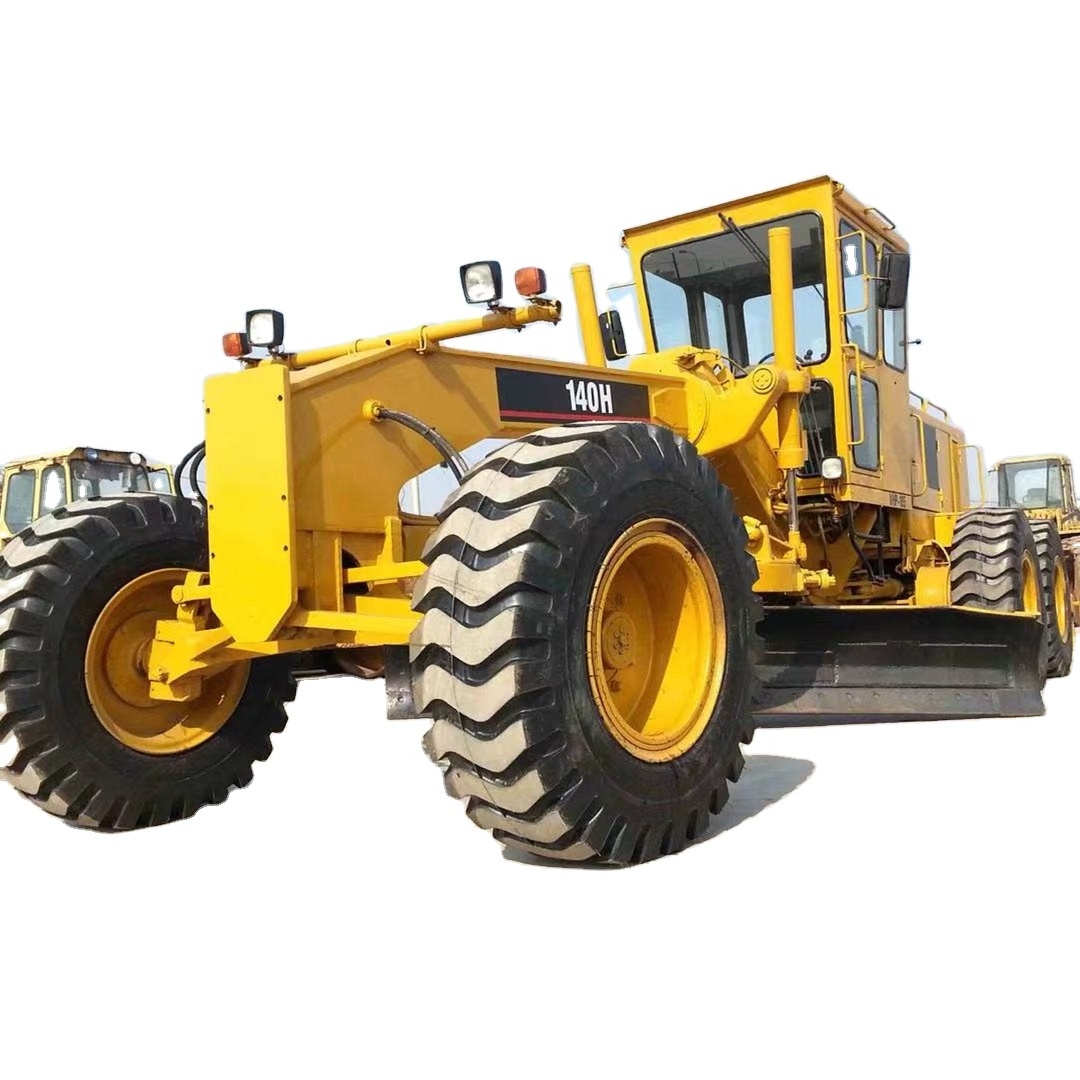 Used Wheel Motor Grader 12G 14G 140G 140H 140K  Road Grader For CAT