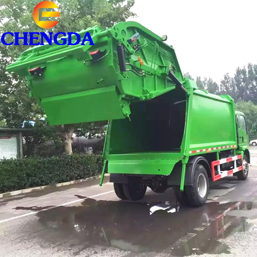 Howo Mini Compressed Garbage Compactor Truck Price