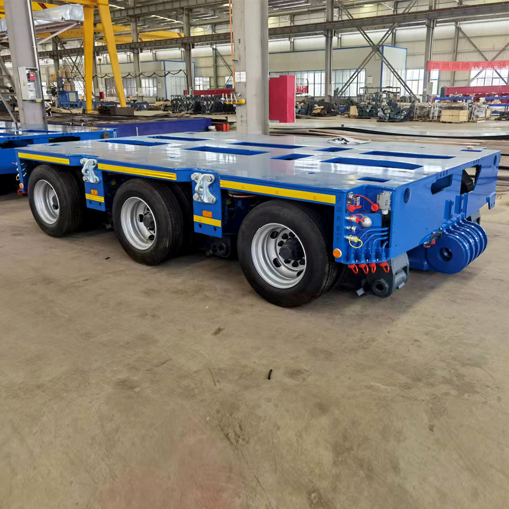 2 3 4 5 lines frame self propelled modular trailer for Goldhofer