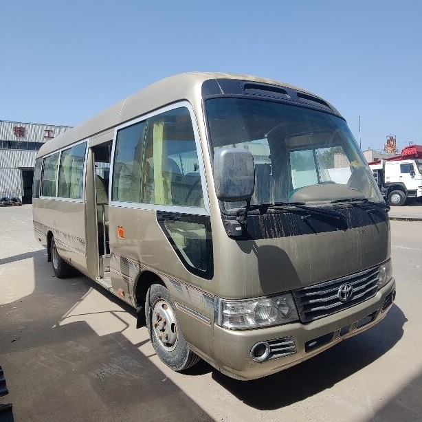 2019 2020 Year Luxury Medium Bus Diesel Petrol 19 23 28 30 Seater Used Coaster Bus For Toyota