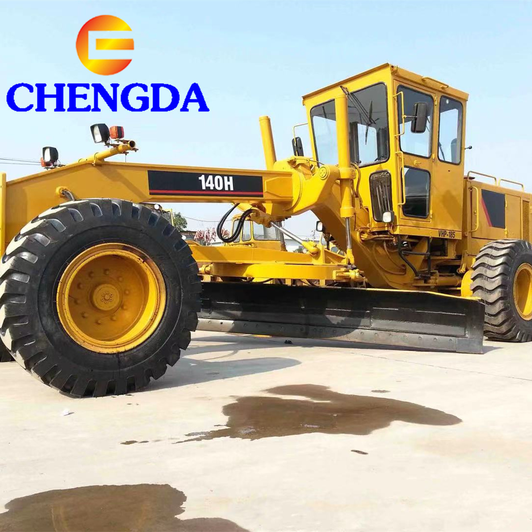 Used Wheel Motor Grader 12G 14G 140G 140H 140K  Road Grader For CAT