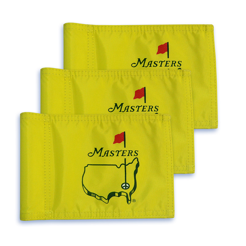 Custom Masters golf hole flag PGA tournament golf hole pin flags