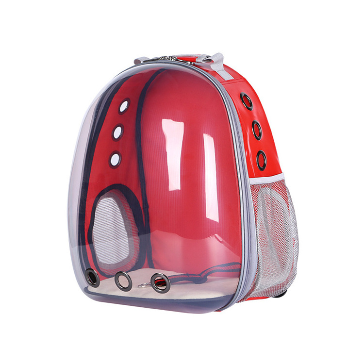 Travel Space Capsule Astronaut Breathable Dog Transparent Cat Backpack Pet Carrier OEM Customized