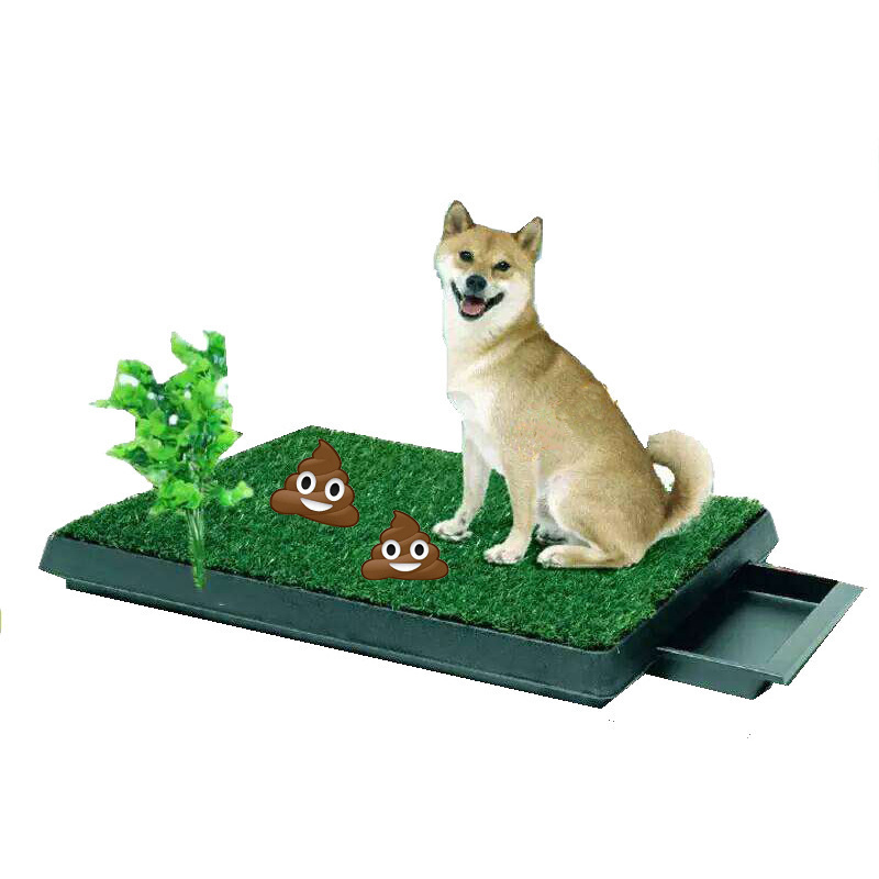 Pee pads Artificial Grass Removable three-tier deluxe Pet Potty dog pot Drawer lawn pet toilet