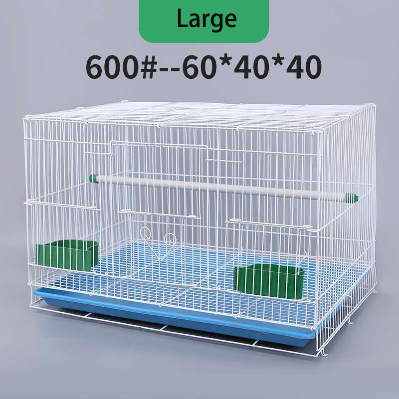 Foldable wire mesh animal cages breeding stainless steel bird cage