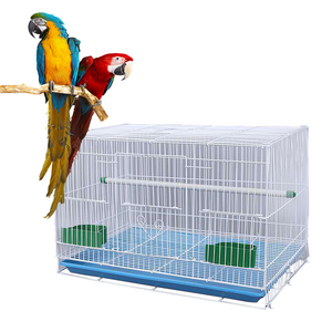 Foldable wire mesh animal cages breeding stainless steel bird cage