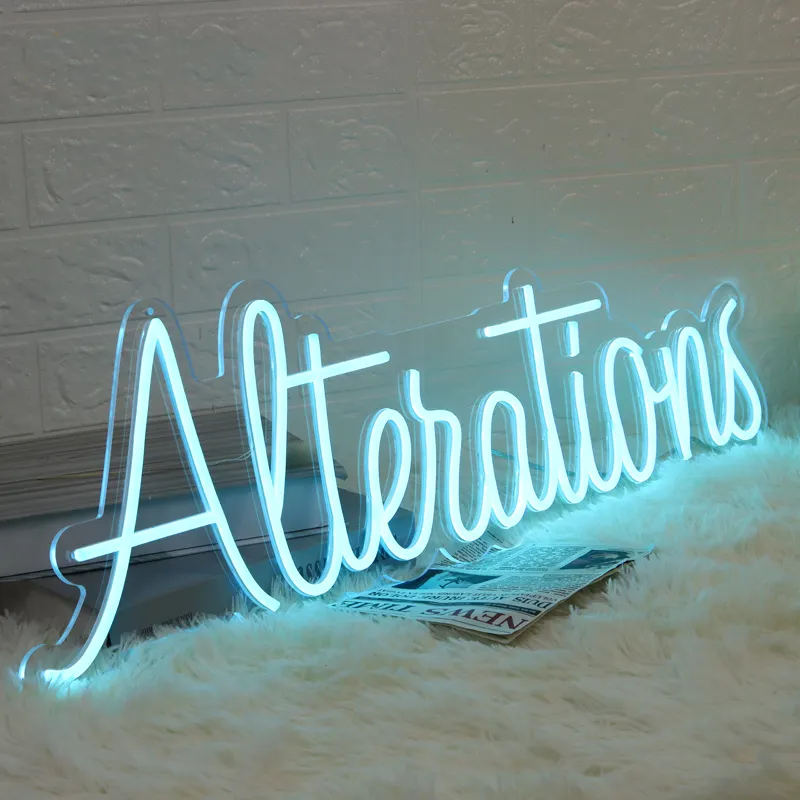 2023 Wholesale  Mr And Mrs Wedding Home Beer Bar Wall Oh Baby Happy Birthday Light Led Custom Made Neon Sign For Bedroom