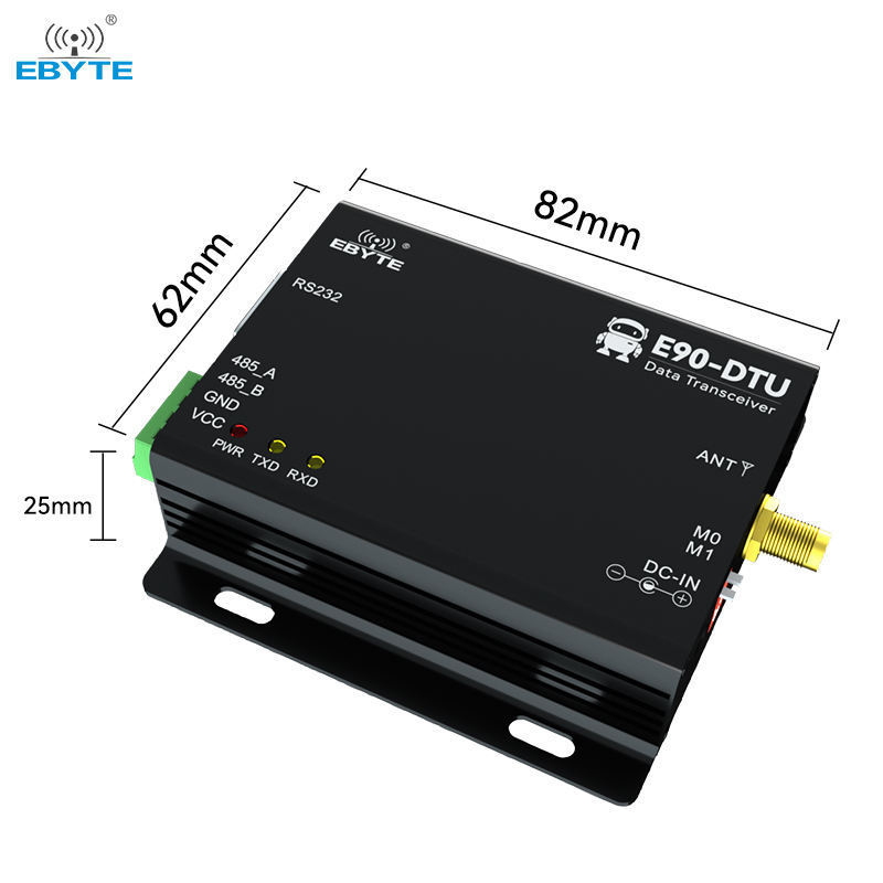 Ebyte OEM ODM  E90-DTU(400SL33)  free sample 33dBm 16km RS232/RS485 Automatic relay wireless LoRa Modem