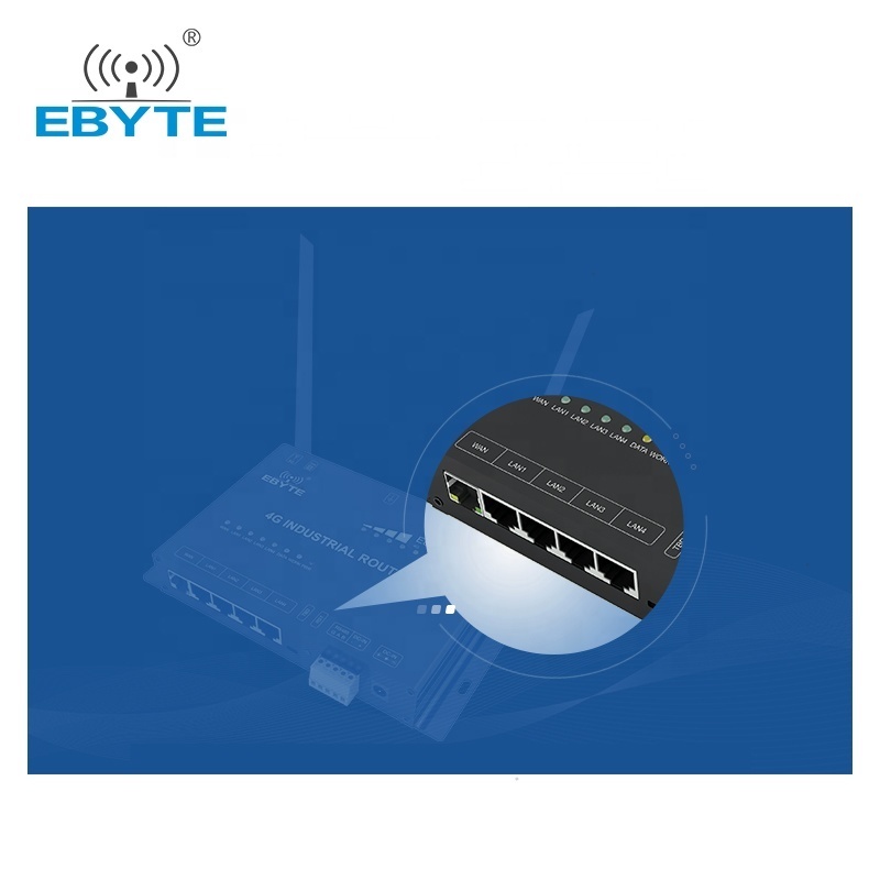 E880-IR01 Indoor Outdoor Industrial 4G lte tdd Router Modem Multi SIM Card Bonding Router 4g router with sim card