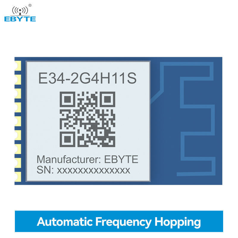 Ebyte E34-2G4H11S High transmission rate anti-interference automatic frequency ttl uart ethernet module 2.4GHz rf module