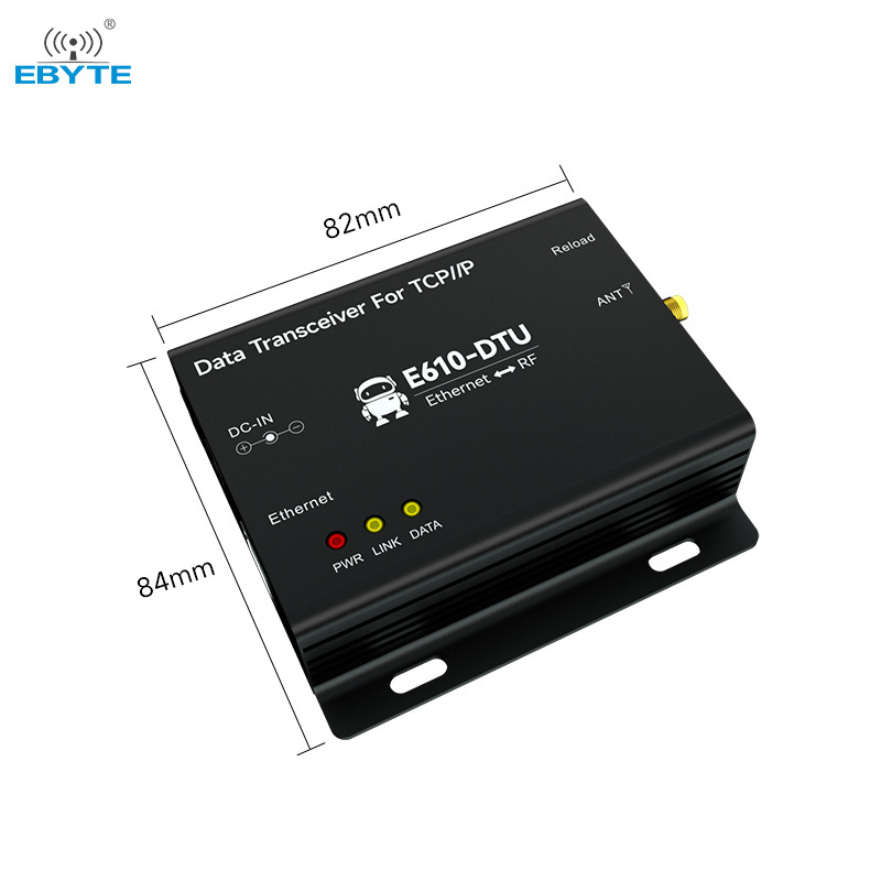 EBYTE E610-DTU(433C30)E Industrial-grade wireless data transmission radio 433M Ethernet gateway automatic relay network