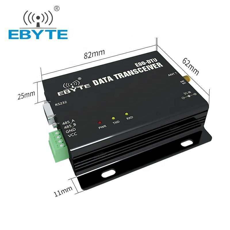 Ebyte E90-DTU-433C33 RS232/rs485 interface long range MODBUS high power 433MHz wireless data transmitter and receiver modem