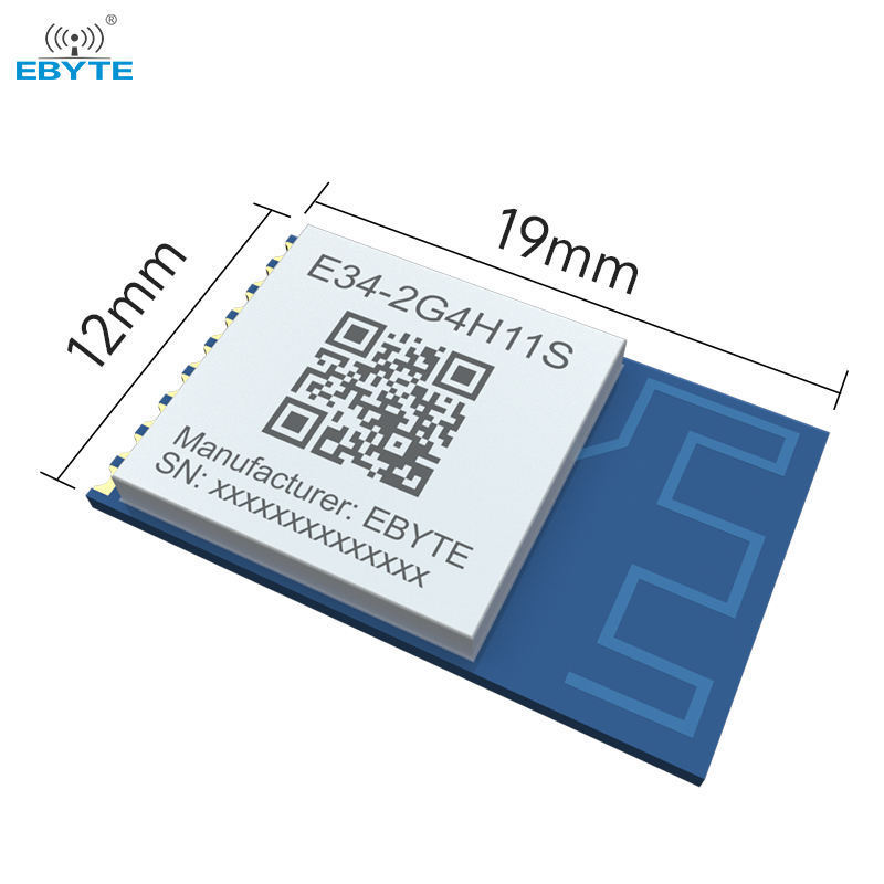 Ebyte E34-2G4H11S High transmission rate anti-interference automatic frequency ttl uart ethernet module 2.4GHz rf module