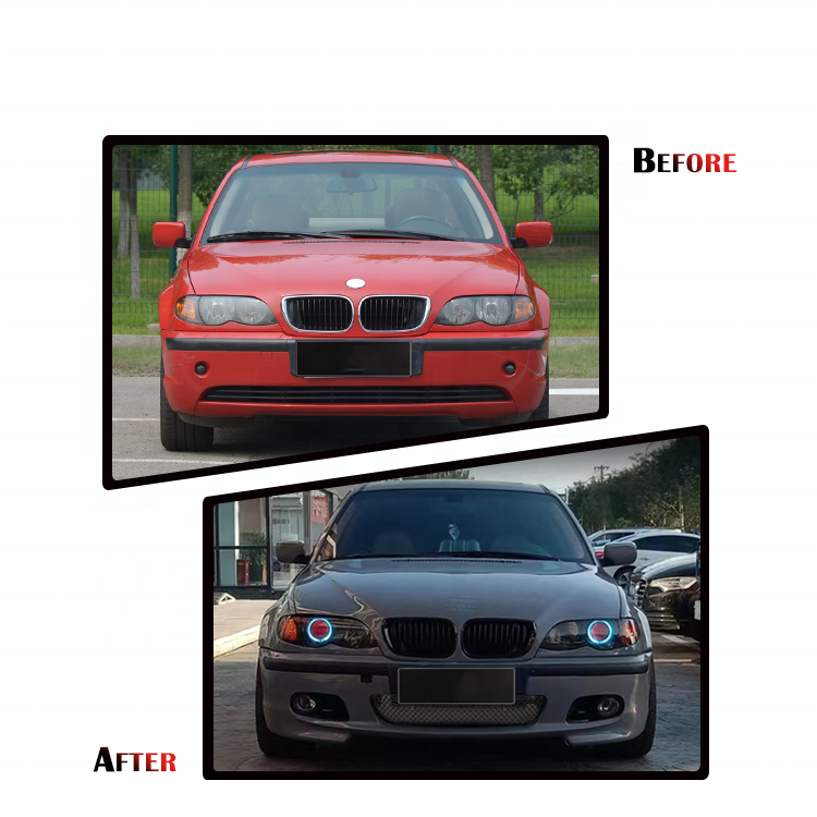 Body kits For BMW 3 Series E46 upgrade MT front car bumper bmw e46 car bumper1999-2004