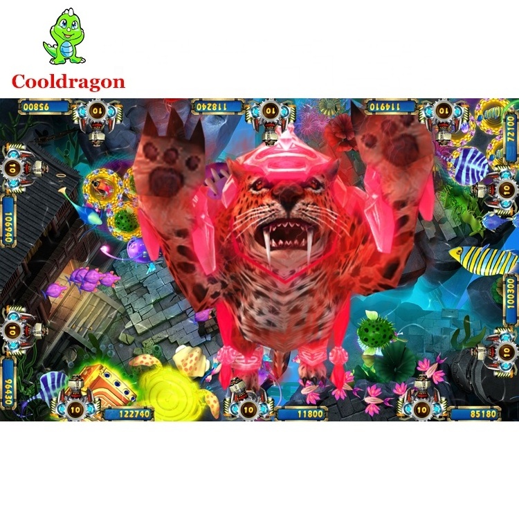 Leopard Strike Multiplier Fish Table Thunder Dragon Ocean King Monster Fish Games Machine Software