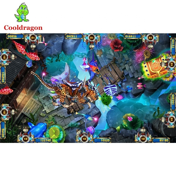 Leopard Strike Multiplier Fish Table Thunder Dragon Ocean King Monster Fish Games Machine Software