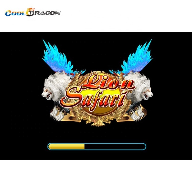 Thunder Dragon Ocean King 3 Tiger Lion Strike Fish Hunt Game Arcade 8 Players Fishing Machine