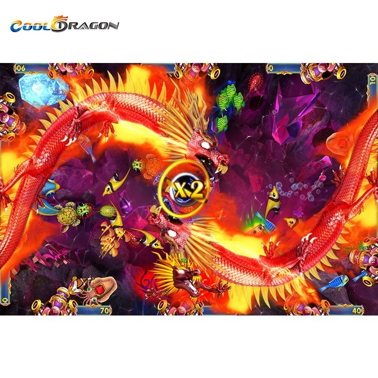 ALIEN VS RED DRAGON Ocean King 3 Buffalo Thunder Fish Hunter Game Machine Adult Arcade Fish Game Table Machine For Sale