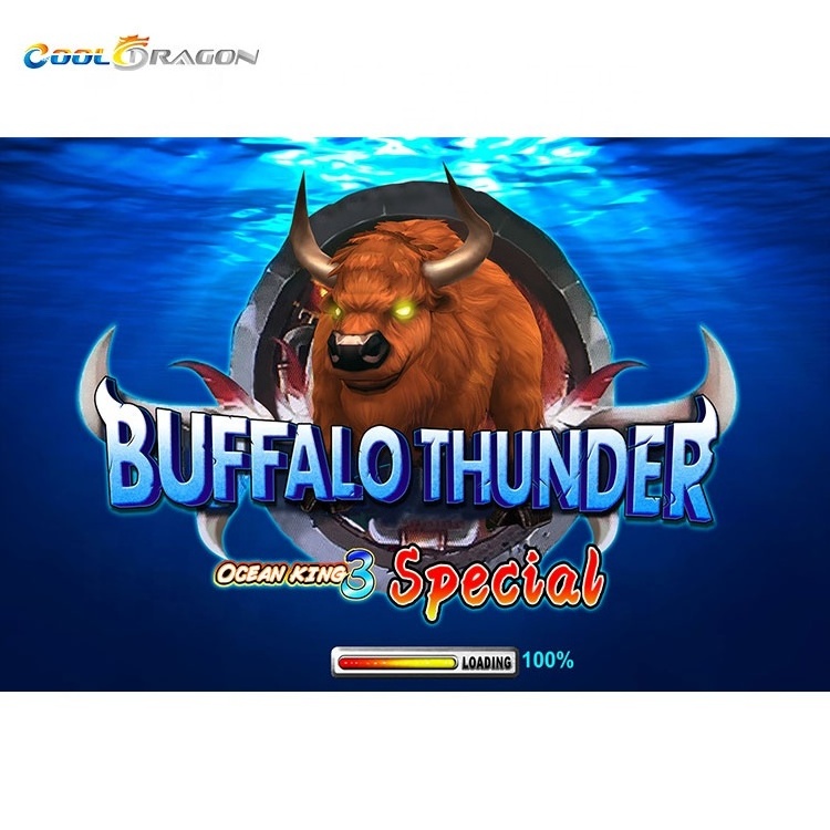 BUFFALO Thunder Ocean King 3 Fish Hunter Arcade Fishing Table Shooting Fish Games