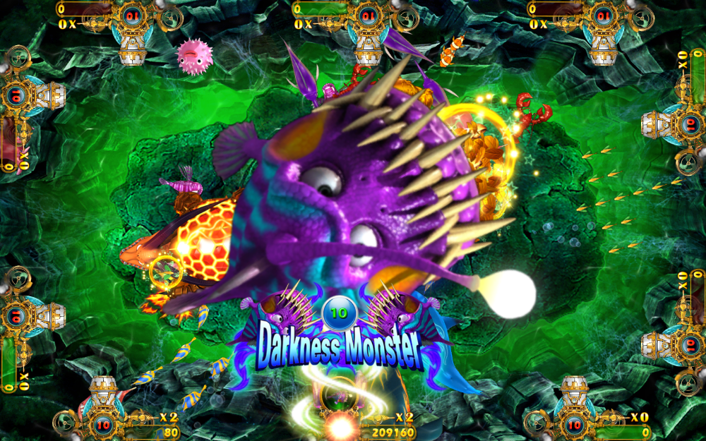 Thunder Dragon Ocean King 3 Monster Awaken Arcade Video Fish Game Machine Software