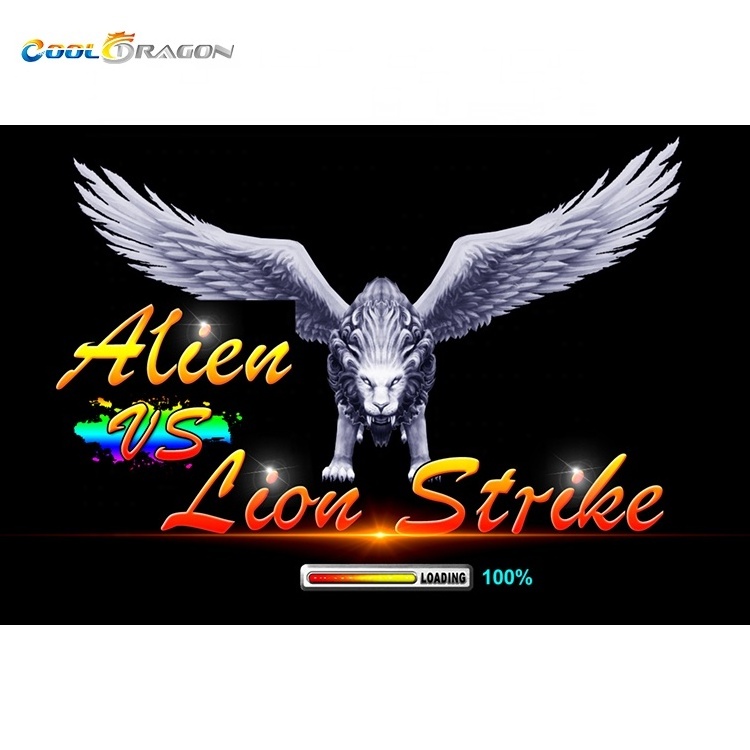 ALIEN VS LION STRIKE Buffalo Thunder Leopard Strike Arcade Fishing Game Machine