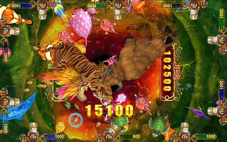 BUFFALO THUNDER SPECIAL Fish Game Board Ocean King 3 Arcade 8 Player Fish Table Shooting Fish Game Software