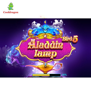 Aladdin Lamp Fish Game Software Buffalo Thunder Leopard Strike Arcade Fishing Game Machine