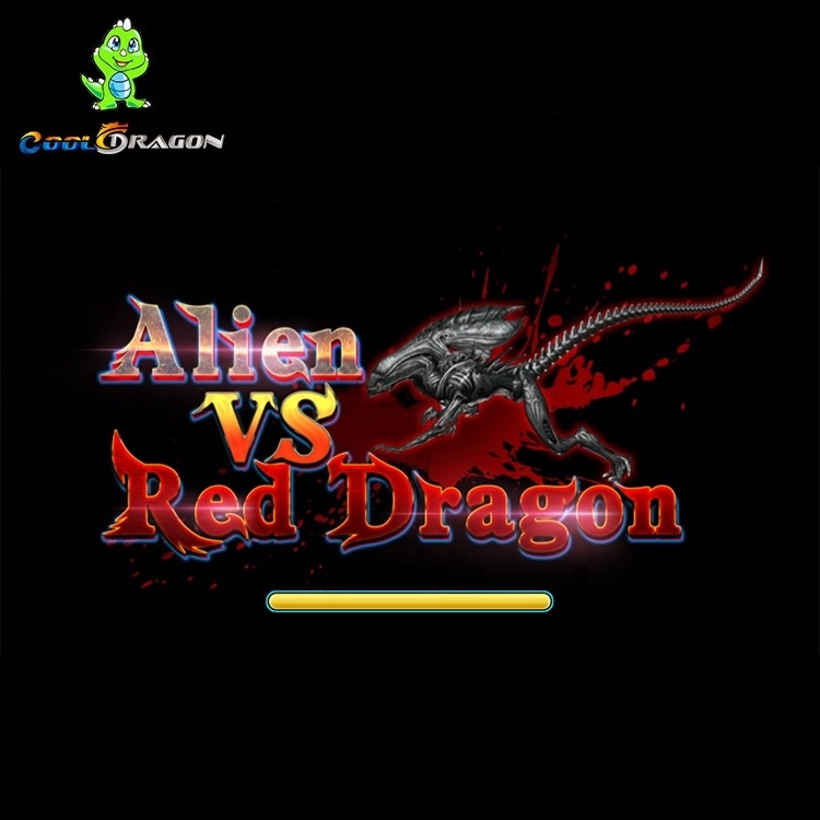 ALIEN VS RED DRAGON Fish Game Arcade Fishing Table Machine