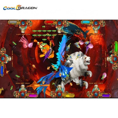 Thunder Dragon Ocean King 3 Tiger Lion Strike Fish Hunt Game Arcade 8 Players Fishing Machine